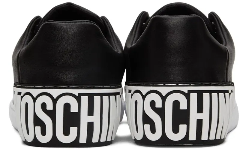 Moschino Black Logo Heel Low 000 NERO (MB15402G1D GA0)