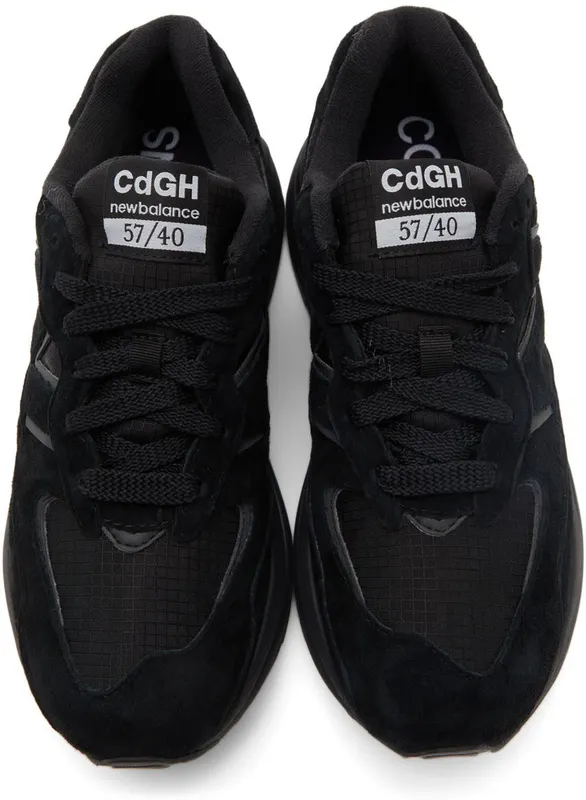 Comme des Garçons Homme Black New Balance Edition 57/40 1 BLACK (K101)