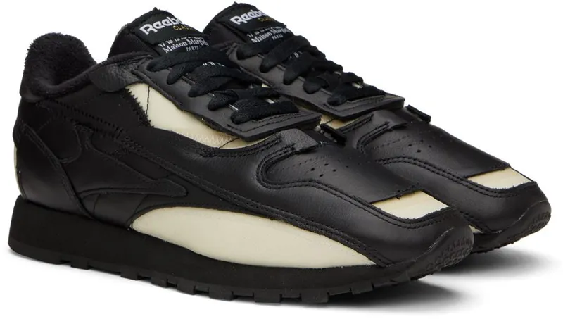 Maison Margiela Black Reebok Classics Edition Memory Of T8013 (S38WS0195 P5037)