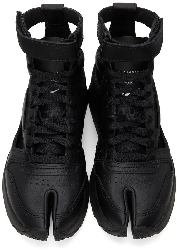 Maison Margiela Black Reebok Edition Tabi High-Top T8013 BLACK (S37WS0569 P4241)