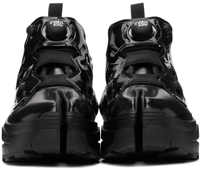 Maison Margiela Black Reebok Edition Tabi Instapump Chunky H8382 BLACK/BLACK PA (S57WS0404 P3801)