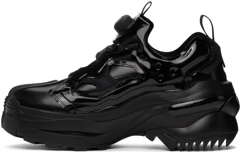 Maison Margiela Black Reebok Edition Tabi Instapump Chunky H8382 BLACK/BLACK PA (S57WS0404 P3801)