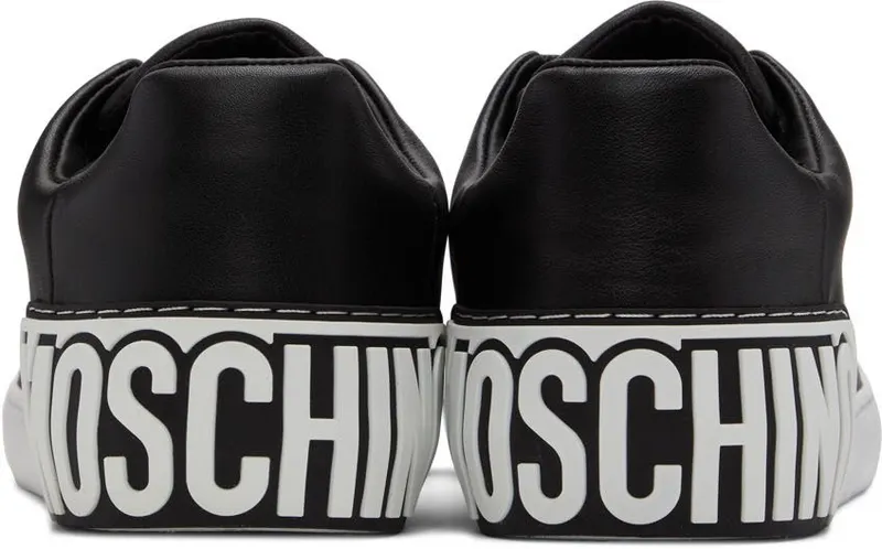 Moschino Black Rubberized Logo 000 NERO (MB15402G1E GA0)