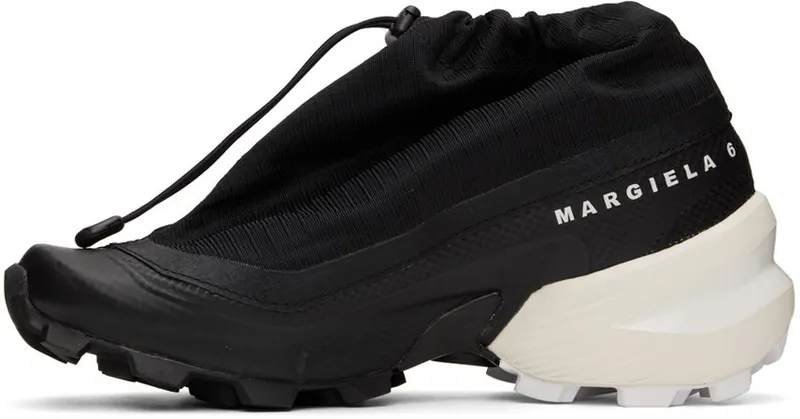 MM6 Maison Margiela Black Salomon Edition Cross Low H9426 Magnet/Black/V (S66WS0080 P5133)