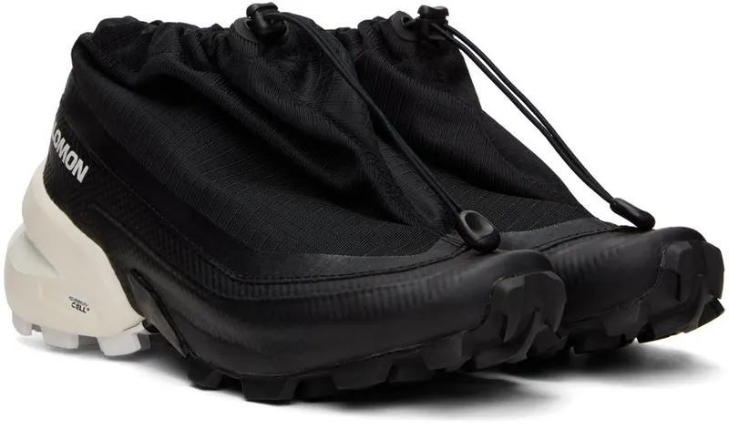 MM6 Maison Margiela Black Salomon Edition Cross Low H9426 Magnet/Black/V (S66WS0080 P5133)