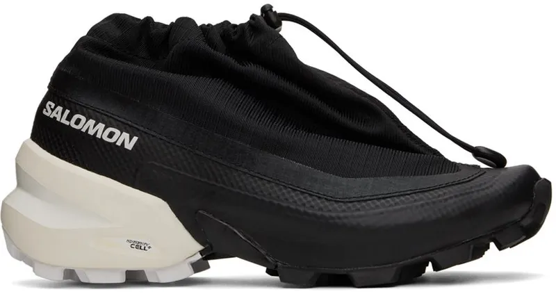 MM6 Maison Margiela Black Salomon Edition Cross Low H9426 Magnet/Black/V (S66WS0080 P5133)