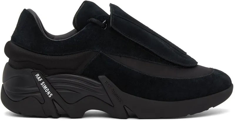 Raf Simons Black Suede Antei 3024 Black Suede (HR740001L)