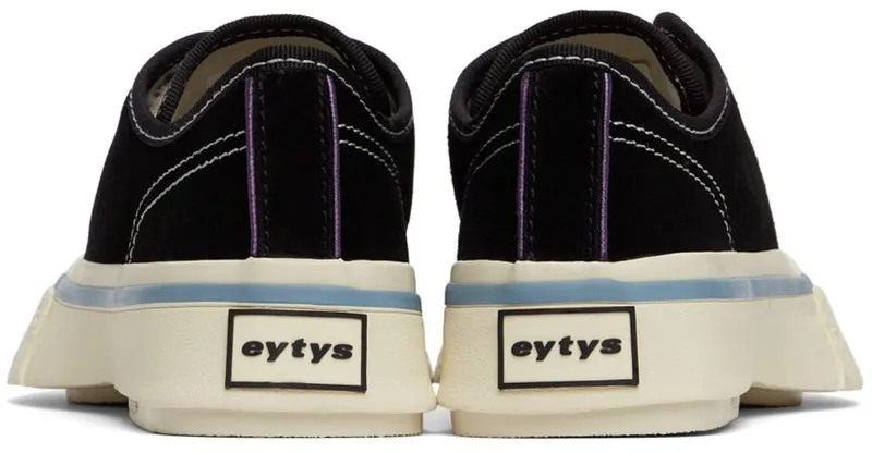 Eytys Black Suede Laguna BLACK (LABL)