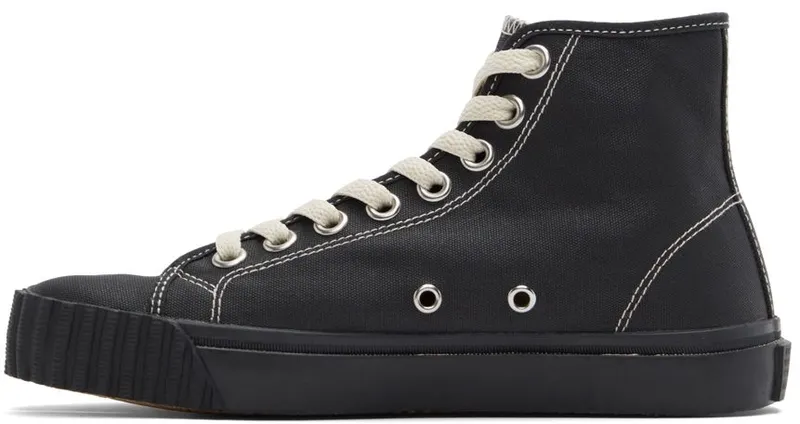 Maison Margiela Black Tabi High-Top H1669 Black/Black (S38WS0186 P4472)