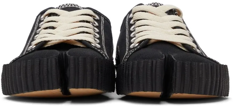 Maison Margiela Black Tabi Low-Top Sneaker T8013 Black (S58WS0193 P4291)