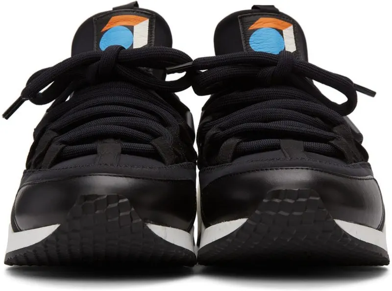 Pierre Hardy Black Trek Comet CALF- NEOPRENE_BLACK (LX01X_PL)