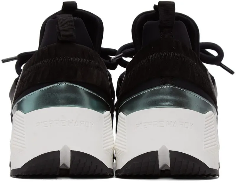 Pierre Hardy Black Trek Comet CALF- NEOPRENE_BLACK (LX01X_PL)