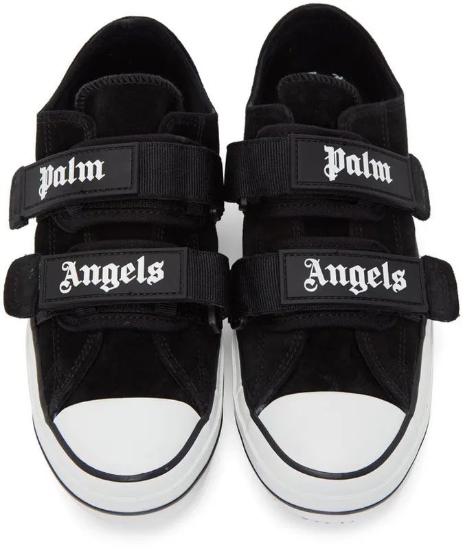 Palm Angels Black Vulcanized BLACK WHITE (PMIA034R21LEA0021001)