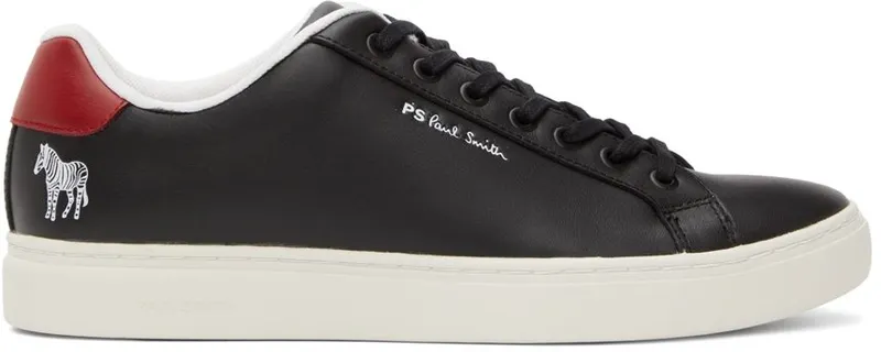 PS by Paul Smith Black Zebra Rex Low 79 BLACK (M2S-REX40-FLEA)