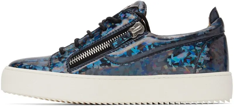 Giuseppe Zanotti Blue Iridescent May London AIKIDO NOTTURNO (RM20014-91358)