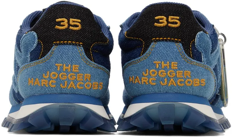 Marc Jacobs Blue ‘The Denim Jogger’ 976 Multi Denim (M9002342)