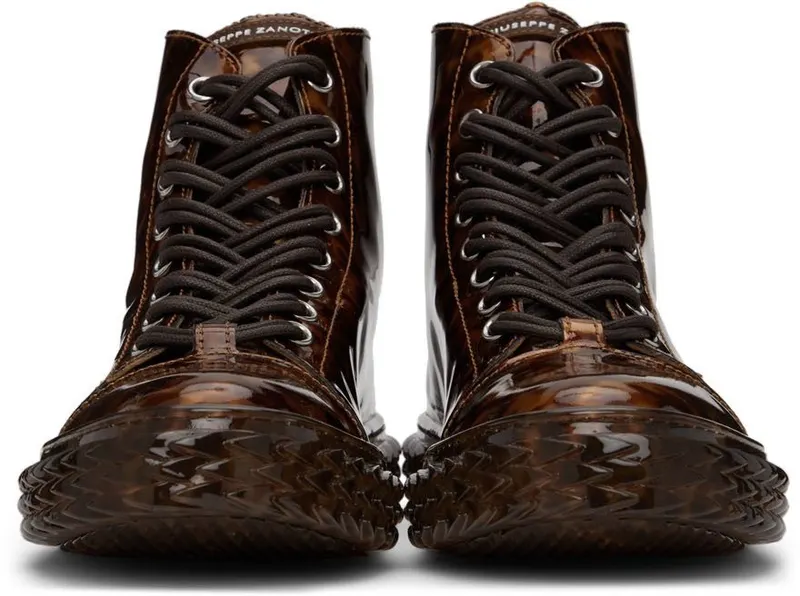 Giuseppe Zanotti Brown Shredder High MULTI BROWN (RU10056-90633)