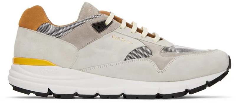 Paul Smith Gray & Yellow Gorio 70 GREYS (M1S-GRI06-JSSU)