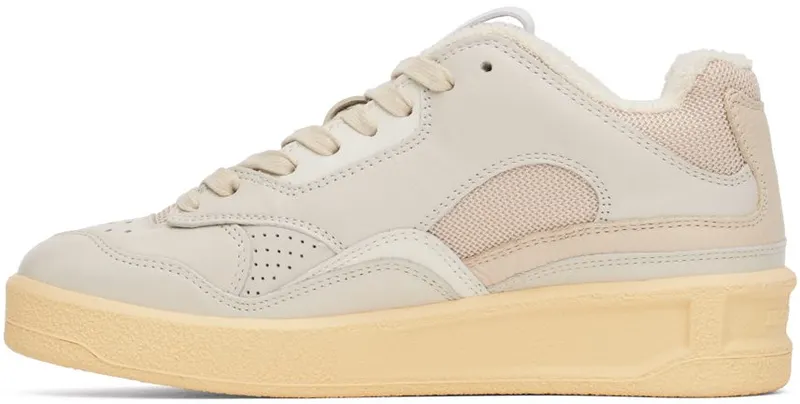 Jil Sander Gray Low-Top 109 Nude (J15WS0006_P4869)