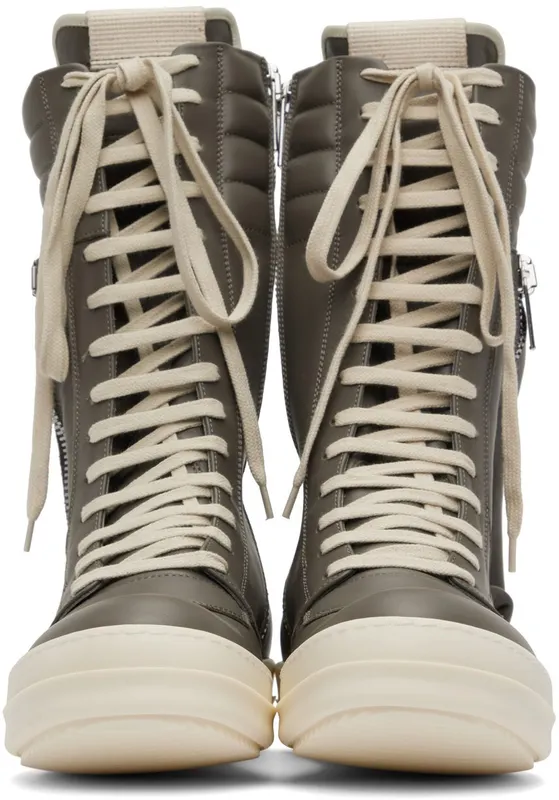 Rick Owens Grey Cargobasket 341 DUST/MILK (RU01B1899 LPO)