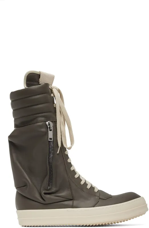 Rick Owens Grey Cargobasket 341 DUST/MILK (RU01B1899 LPO)
