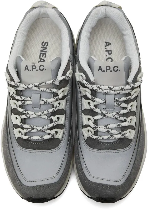 A.P.C. Grey Reflective Jay RAB Argent (PUAAH-M56086)