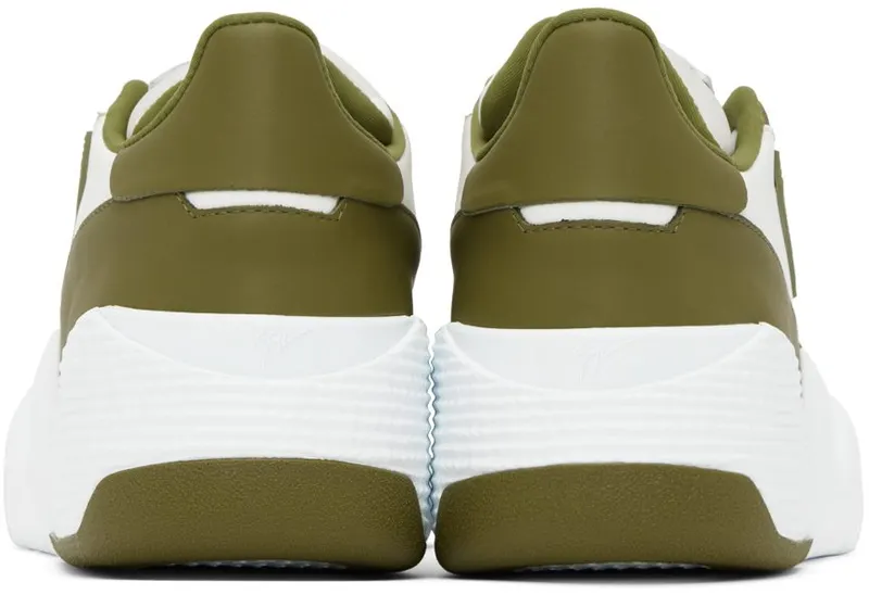 Giuseppe Zanotti Khaki & White Talon VAGUE BIANCO (RM10005-93011)