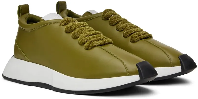 Giuseppe Zanotti Khaki Leather VAGUE MASLINA (RM10014-92880)