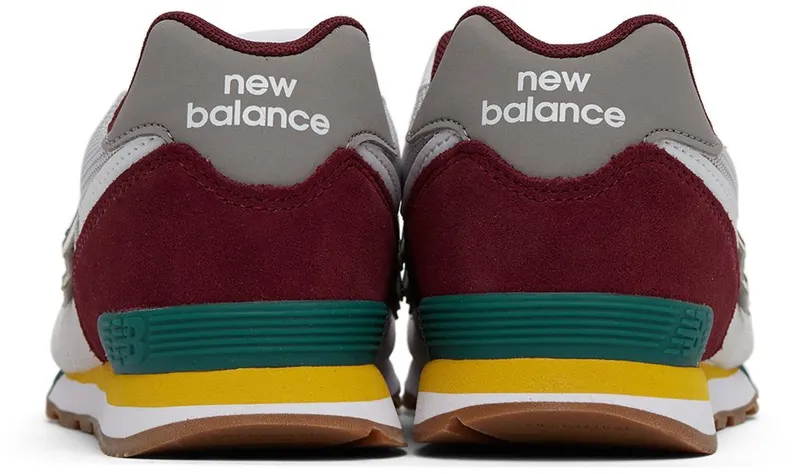 New Balance Kids Grey & Burgundy 574 Little Kids Grey/Maroon (PC574PR1)