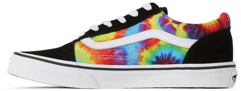 Vans Kids Multicolor Tie-Dye Old Skool Big Kids TIEDYE (J VN0A4UHZ99E)
