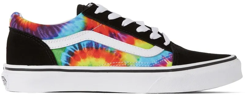 Vans Kids Multicolor Tie-Dye Old Skool Big Kids TIEDYE (J VN0A4UHZ99E)