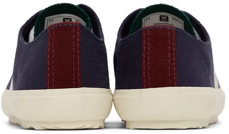 VEJA Kids Navy & Green Canvas Flip MULTICO MARINE (LP0102874)