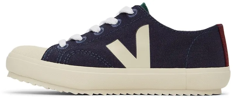 VEJA Kids Navy & Green Canvas Flip MULTICO MARINE (LP0102874)