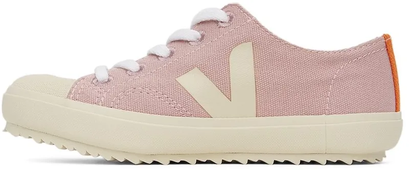 VEJA Kids Pink & Burgundy Canvas Flip MULTICO BABE (LP0102911)