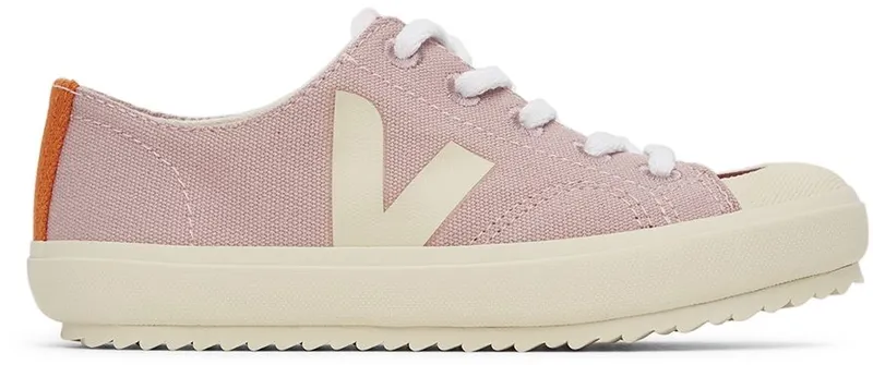 VEJA Kids Pink & Burgundy Canvas Flip MULTICO BABE (LP0102911)