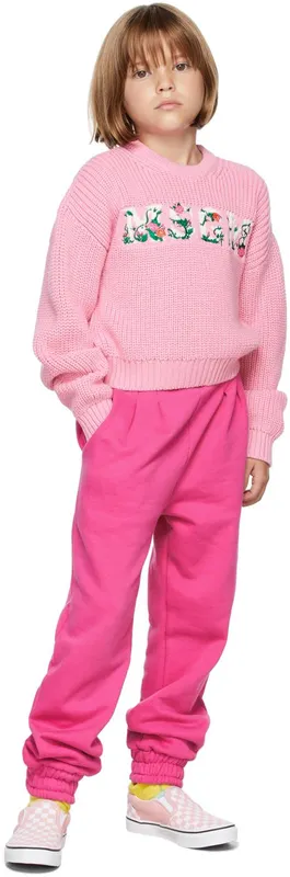 Vans Kids Pink Checkerboard Classic Slip-On Little Kids POWDER PINK (K VN0A5KXM99H)