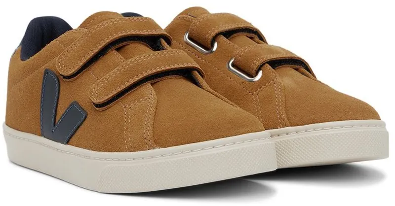 VEJA Kids Tan Suede Esplar CAMEL_NAUTICO (SF0903053C)