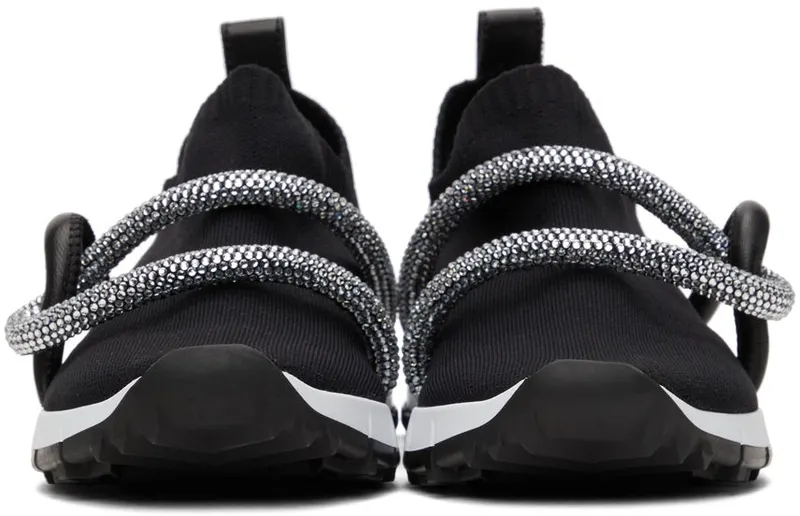 Jimmy Choo Knit Embellished Quito Black (QUITOXUT)