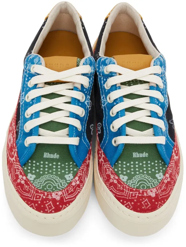 Rhude Multicolor Bandana BLACK/RED0166 (RHFW21FO23040166)
