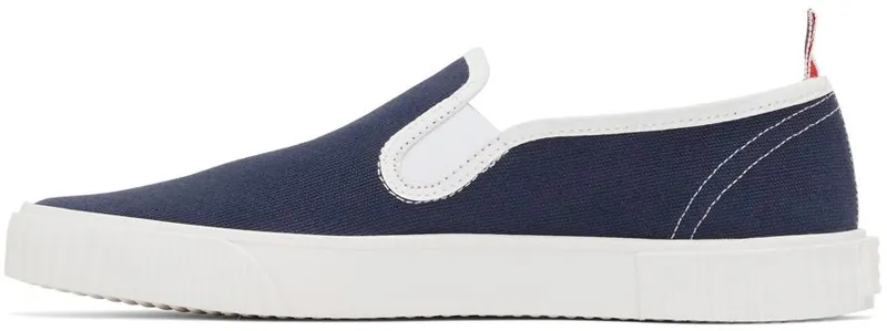 Thom Browne Navy Slip-On Heritage 415 NAVY (MFL064A-01588)