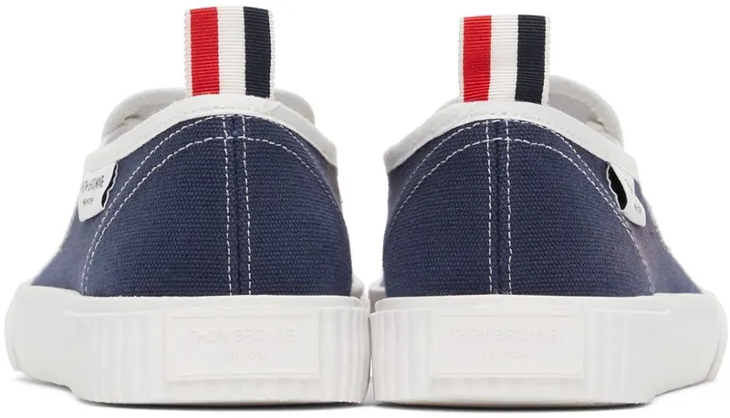 Thom Browne Navy Slip-On Heritage 415 NAVY (MFL064A-01588)