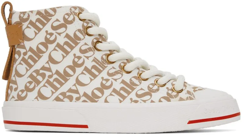 See by Chloé Off-White & Brown Aryana 101-Natural (SB37111A 14261)