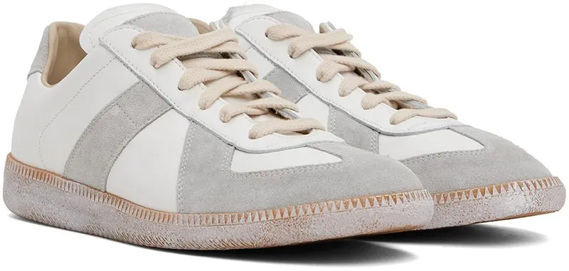 Maison Margiela Off-White & Gray Replica H8339 Off–White/Hone (S37WS0562 P3724)