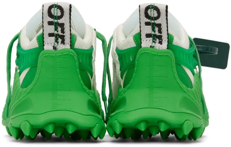 Off-White Off-White & Green Odsy 1000 155 White Green (OWIA180S22FAB0010155)