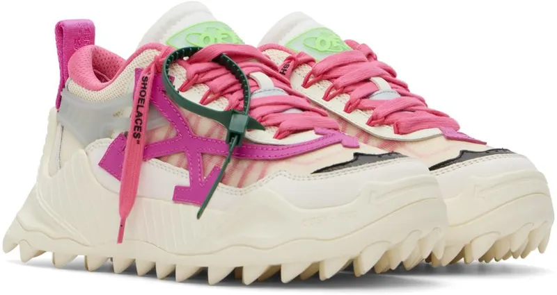 Off-White Off-White & Pink Odsy 1000 Baby Pink Fuchsia (OWIA180F22FAB0013432)