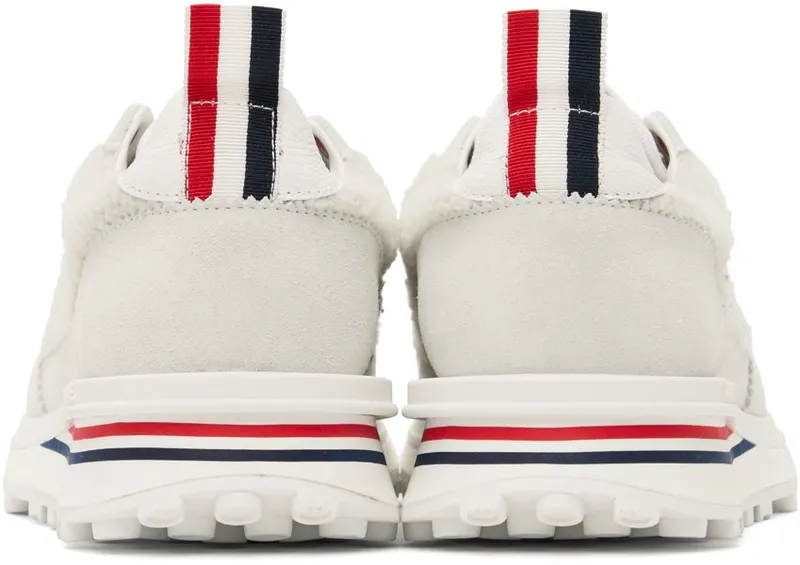 Thom Browne Off-White Shearling Tech 100 WHITE (MFD239A-L0010)