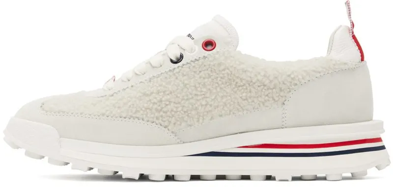 Thom Browne Off-White Shearling Tech 100 WHITE (MFD239A-L0010)
