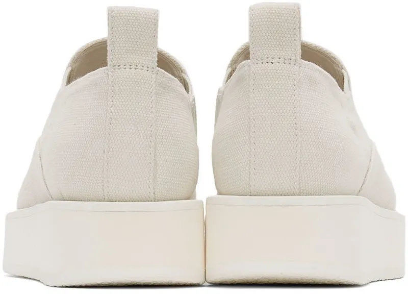 Jil Sander Off-White Slip-On Platform 105 Off White (JS37050B_14040)