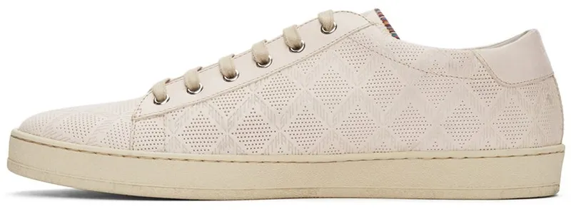 Paul Smith Pink Leather Geo Hassler 2 WHITES (M1S-HAS38-GPAR-02)