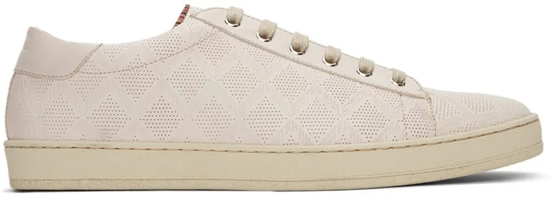 Paul Smith Pink Leather Geo Hassler 2 WHITES (M1S-HAS38-GPAR-02)